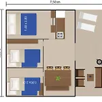 אתר קמפינג Easyatent Safari Tents Bijela Uvala *